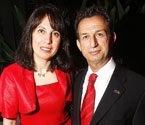 Mrs Lutfiye Allahmanli & Mr Turgut Allahmanli (Honorary Consul of the Republic of Turkey in Brisbane for Queensland) at the GYC dinner