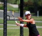 Tennis Player competing at the Gallipoli Youth Cup