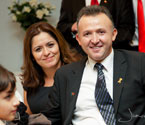 Mr. Oscar Yildiz (Mayor of Moreland City Council) and Mrs Sylvia Yildiz