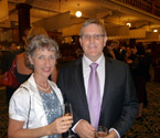 Kathy & Warren Lund at the Gallipoli Youth Cup dinner
