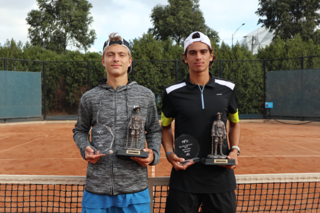 2019 Boys Doubles Winner – Cihan Akay and Nikita Volonski